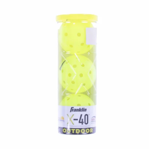 Bóng pickleball franklin X-40 OUTDOOR hộp 3 bóng