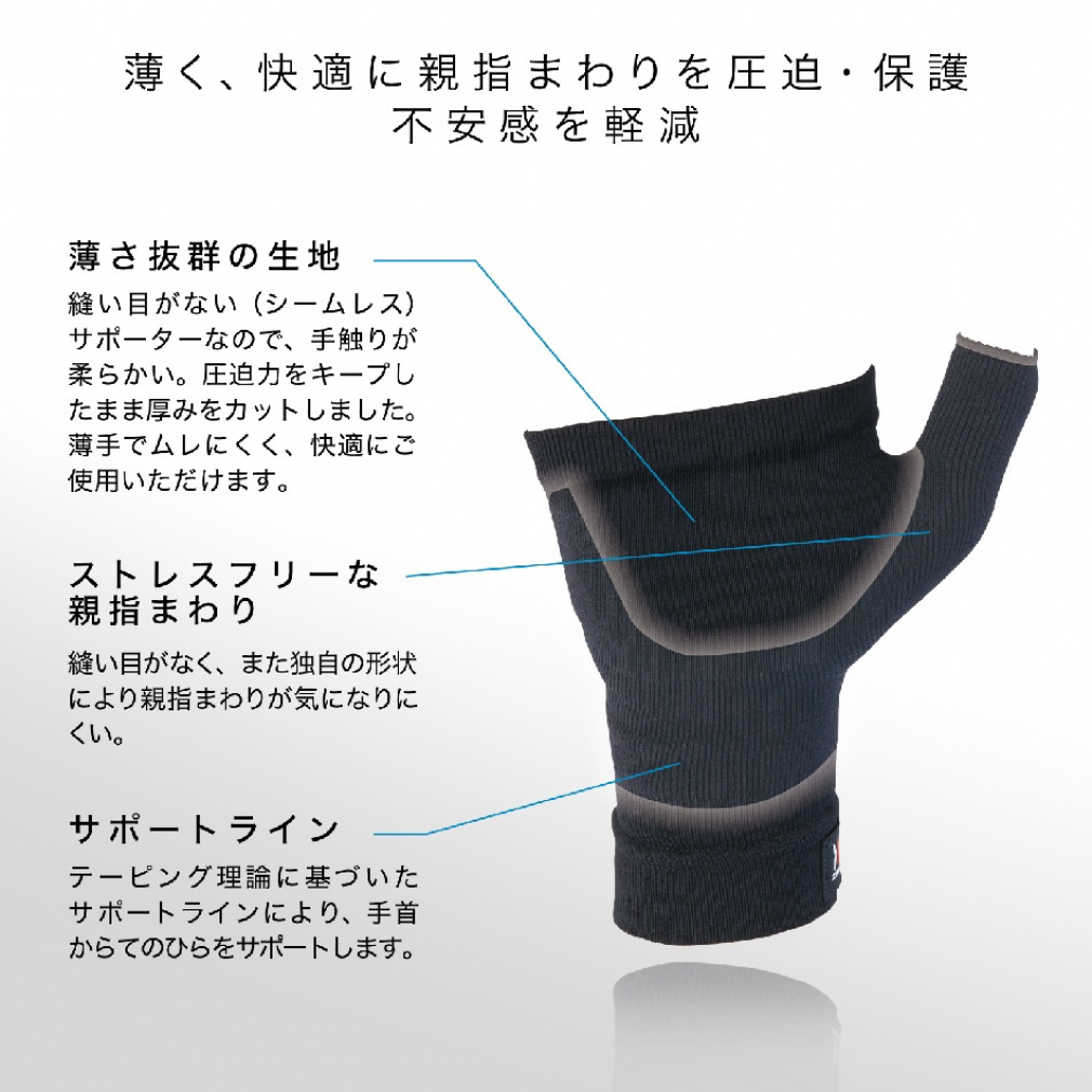 ZAMST Bodymate Palm 380601, 380602, 380603