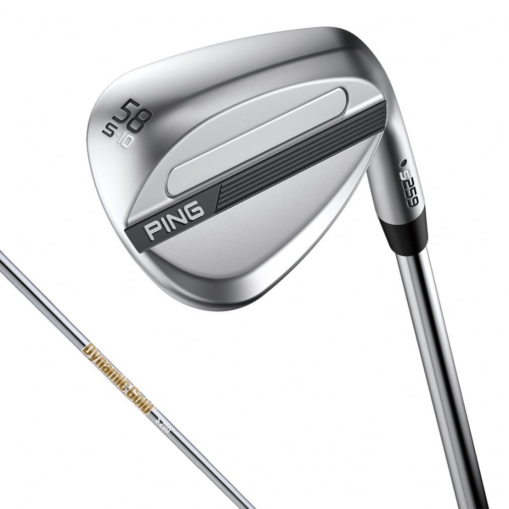 PING wedge Single RH s259 Chrome 58S DG HT S200