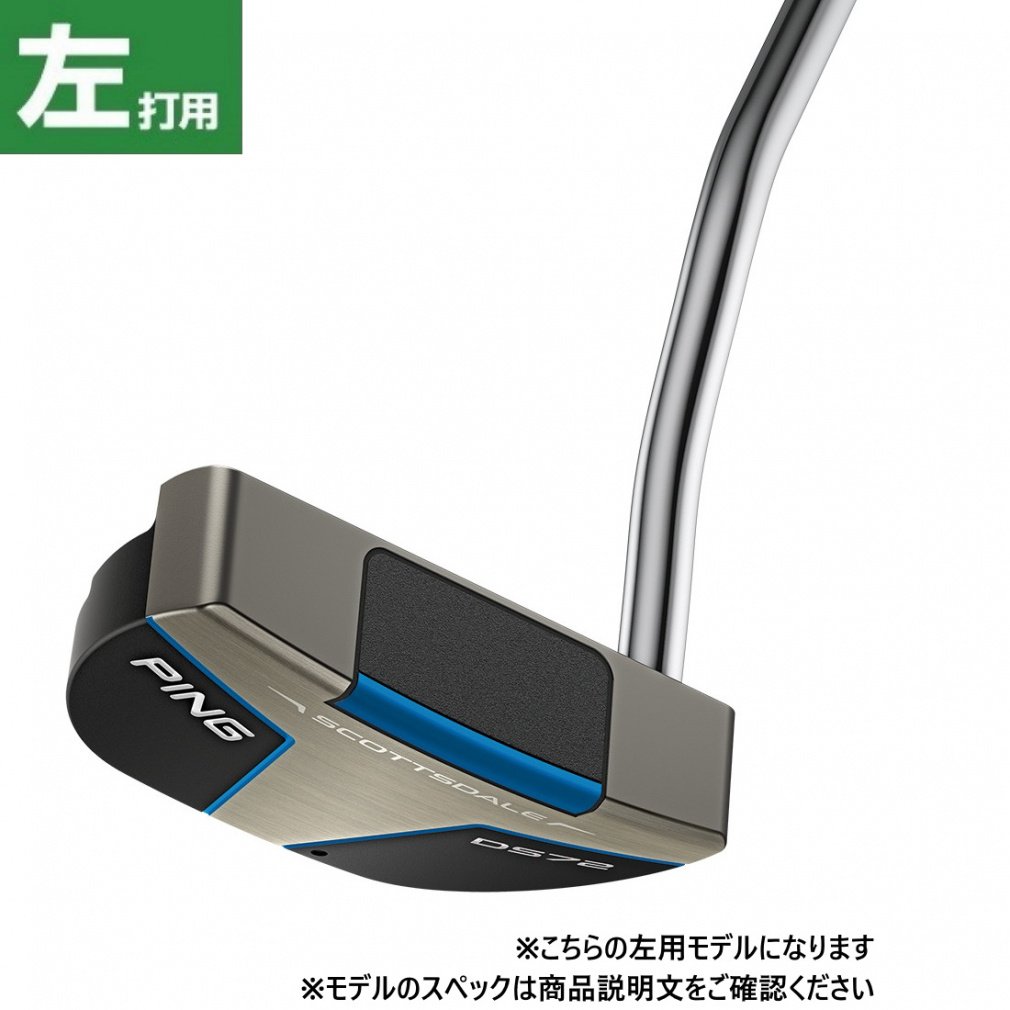 PING putter LH SCOTTSDALE DS72 BLK SPST Lefty