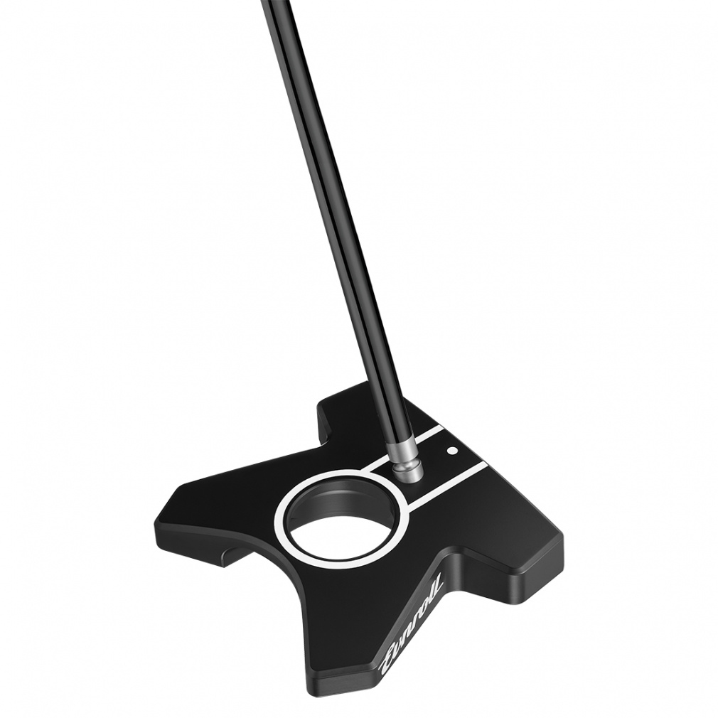 EVNROLL putter EVNROLL Z1 Black High MOI Mallet Center Shaft .370 Stepless