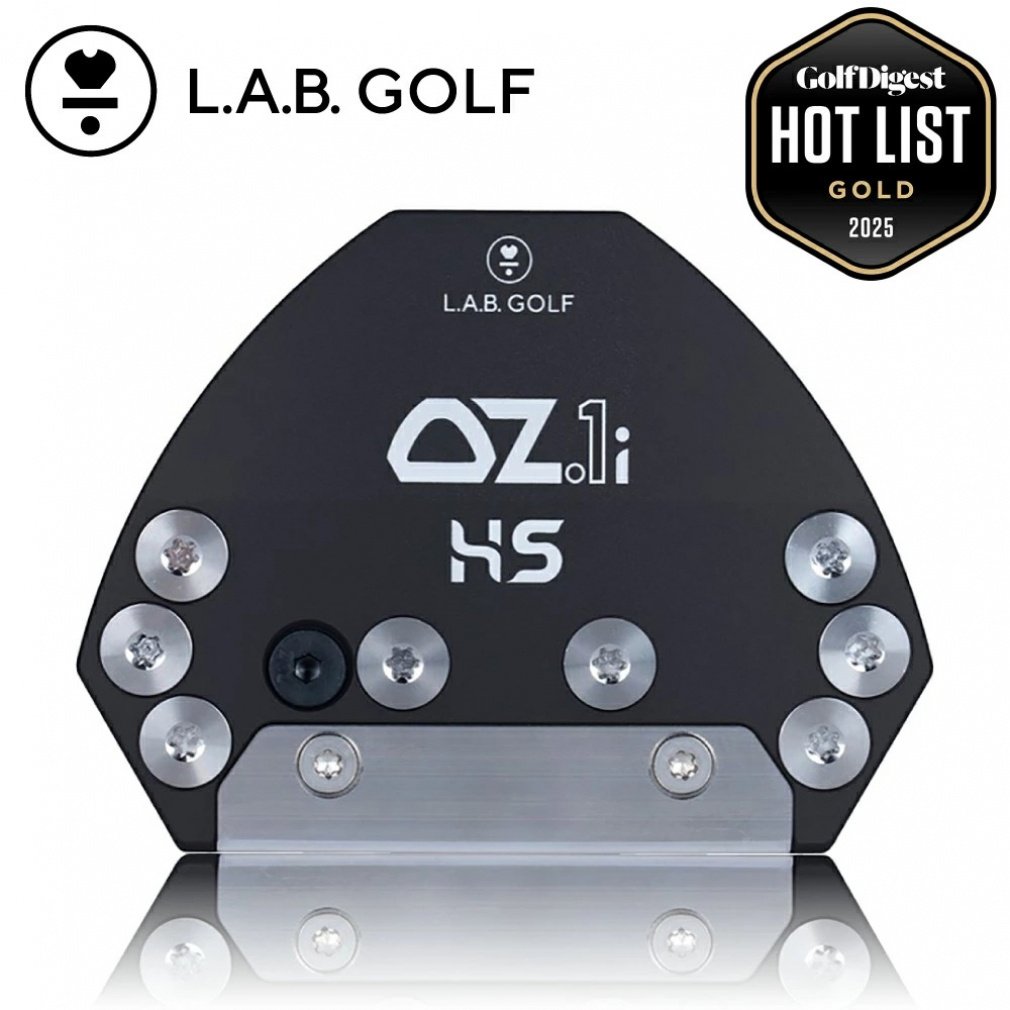L.A.B. GOLF putter OZ.1i HS O-G One Eye Heel Shaft Premium Stainless Steel (Black)
