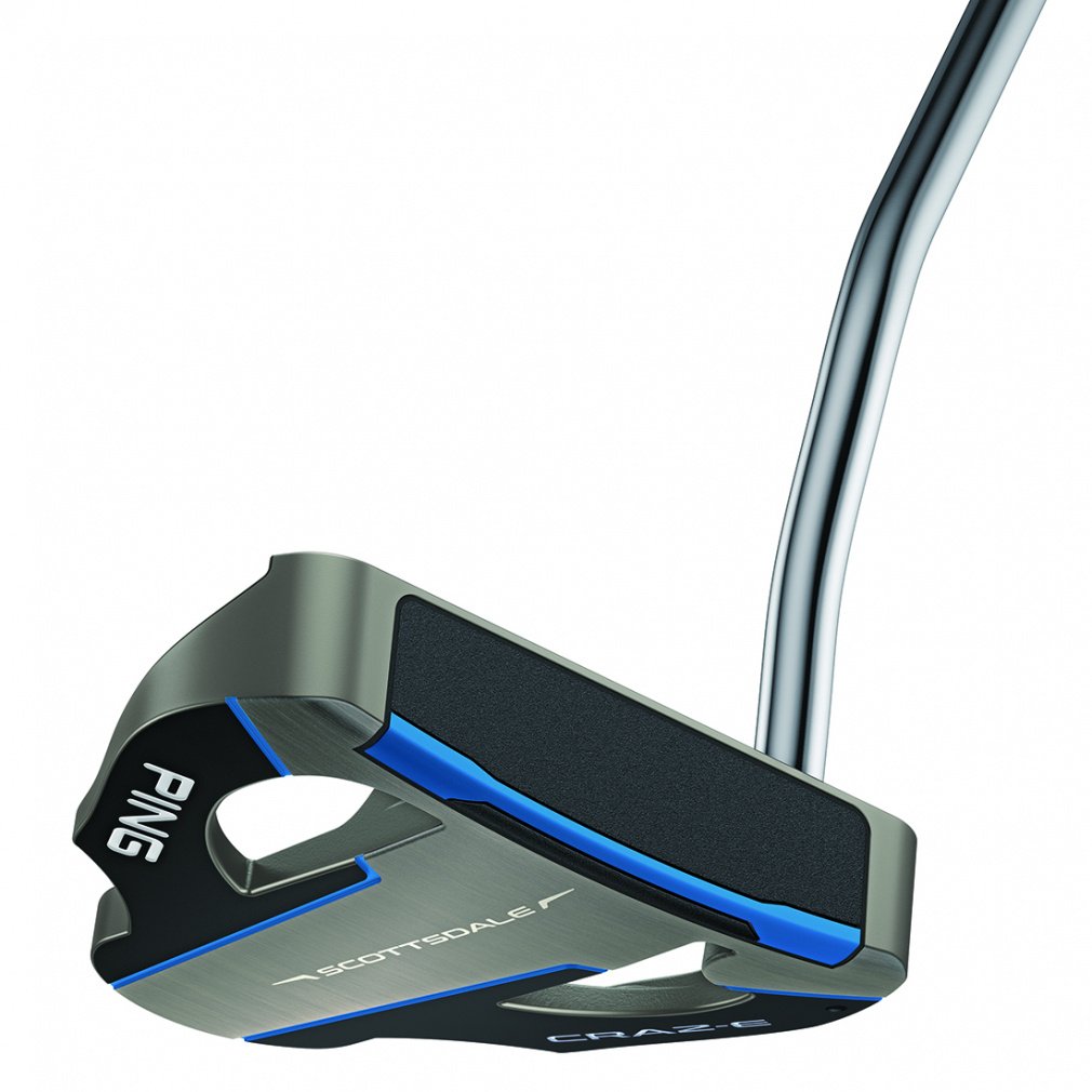 PING putter RH SCOTTSDALE CRAZ-E CB BLK SPST