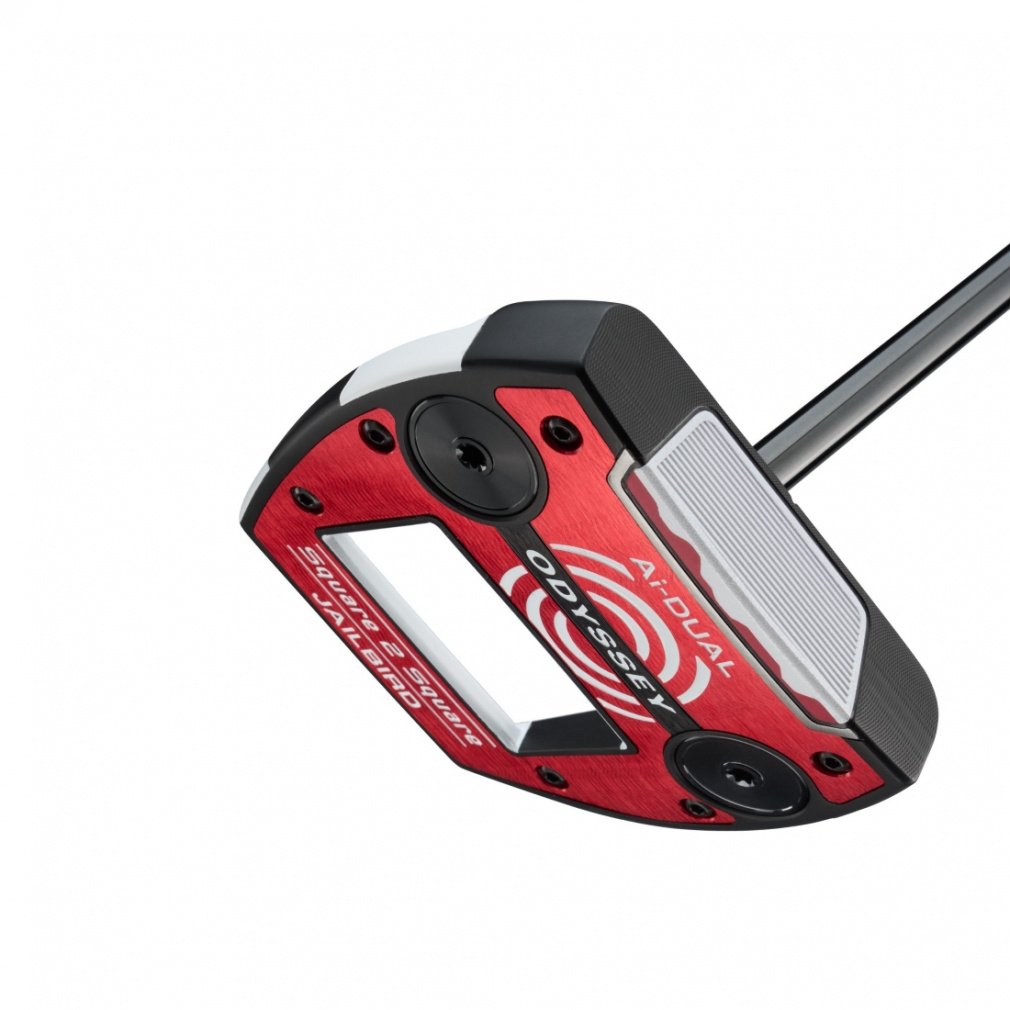 ODYSSEY putter Ai-DUAL Square 2 Square JAILBIRD STROKE LAB 120 BLACK Shaft (Steel)