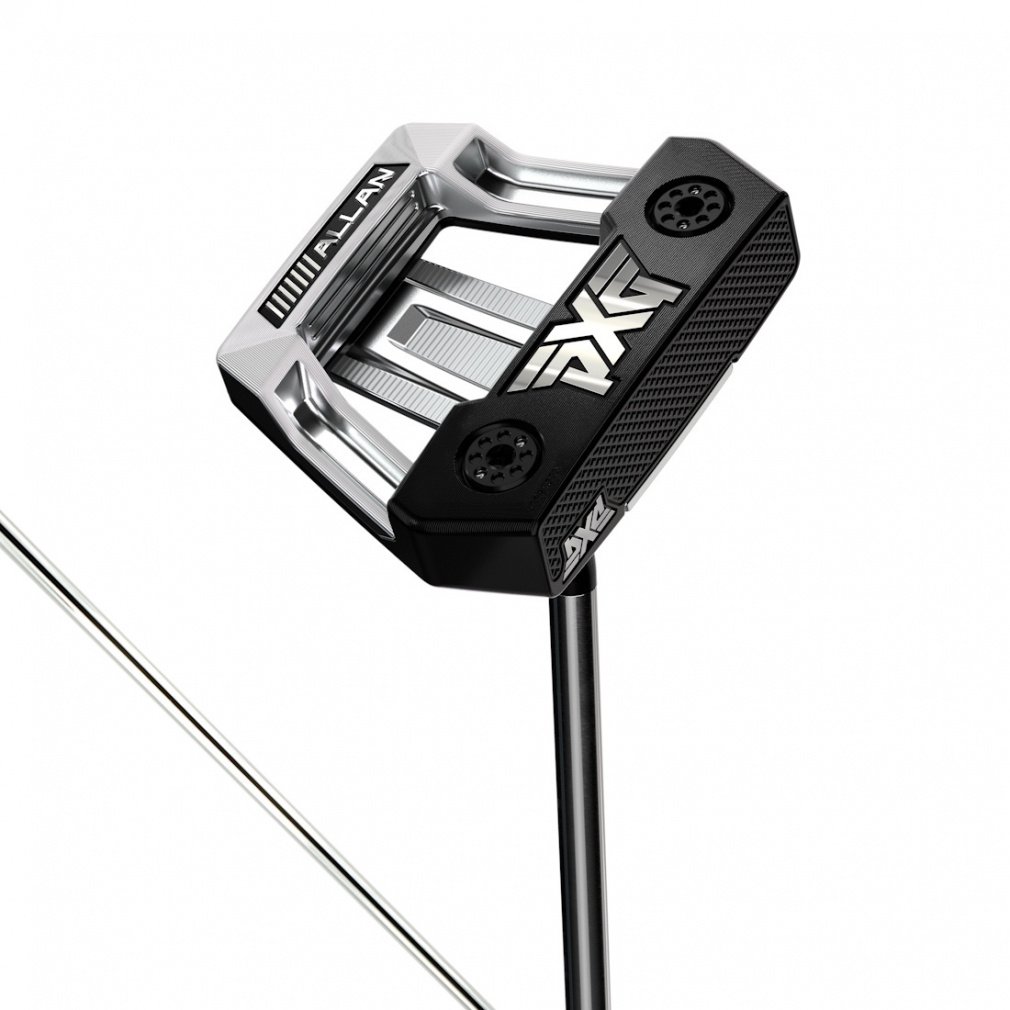PXG putter Allan Zero Torque Double Black Allan Zero Torque Straight Shaft - Chrome