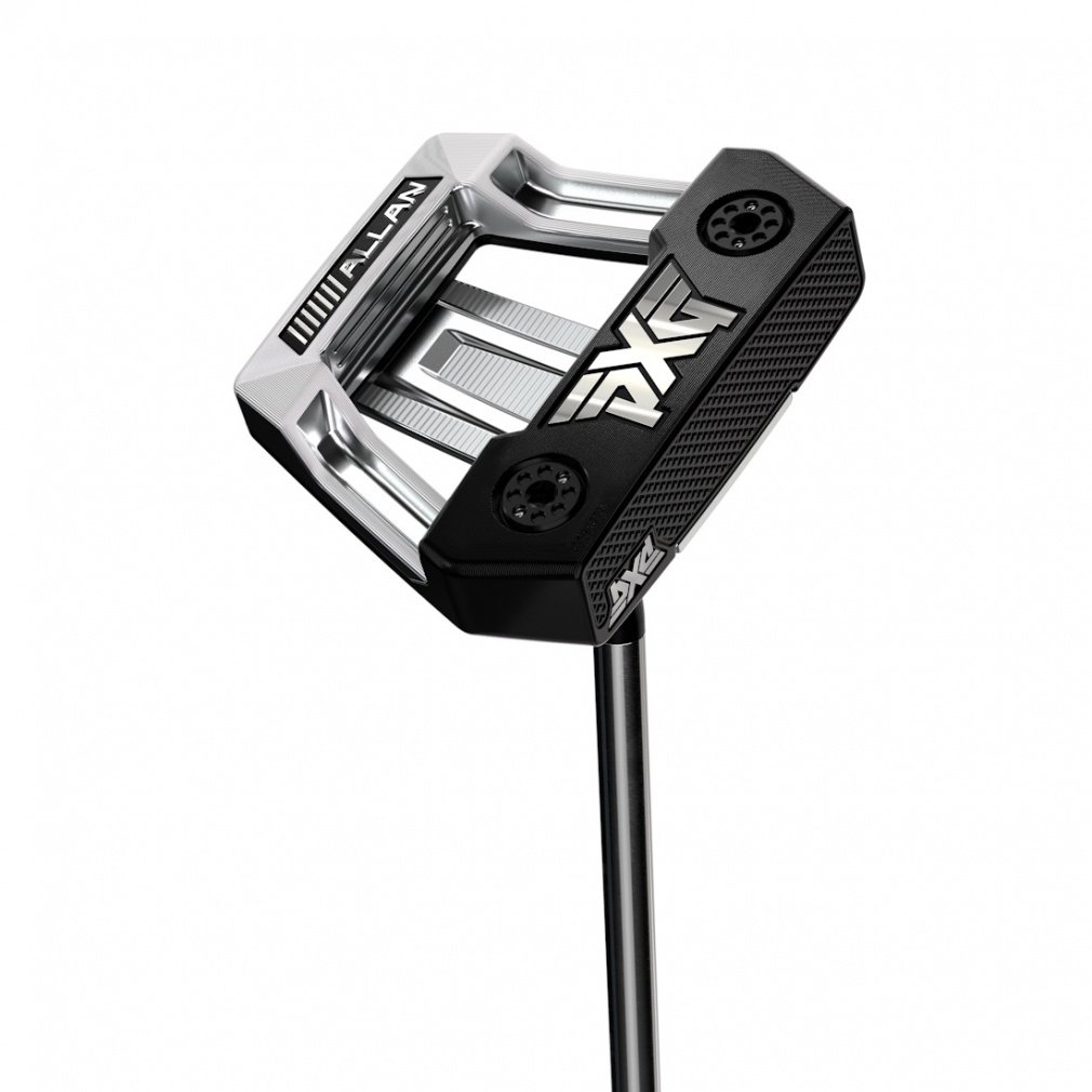 PXG putter Allan Zero Torque Double Black Allan Zero Torque Straight Shaft - Chrome