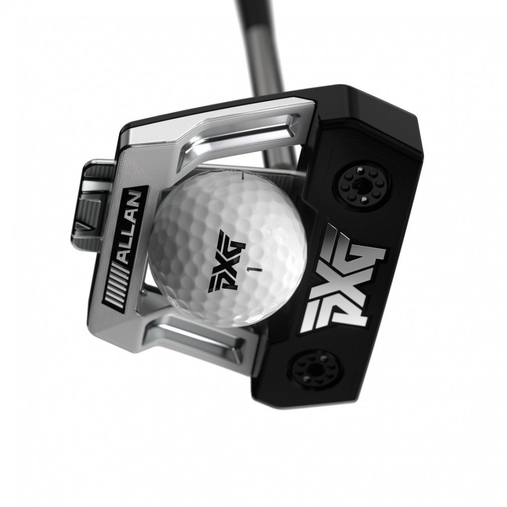 PXG putter Allan Zero Torque Double Black Allan Zero Torque Straight Shaft - Chrome