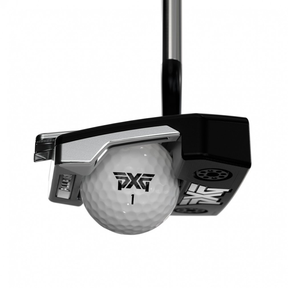 PXG putter Allan Zero Torque Double Black Allan Zero Torque Straight Shaft - Chrome