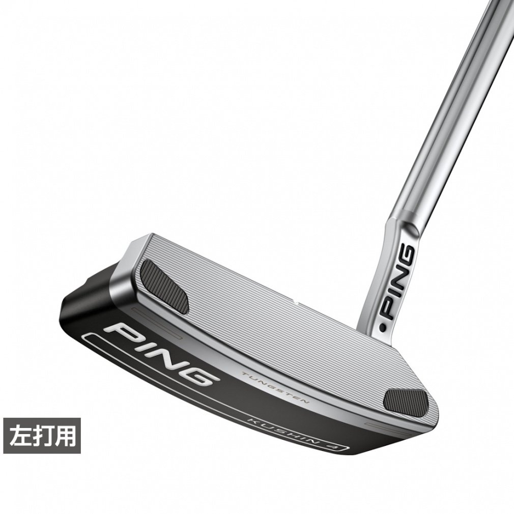 PING putter Lefty LH PING 2023 KUSHIN 4 34 BLK PP58 BLK/GREY MID