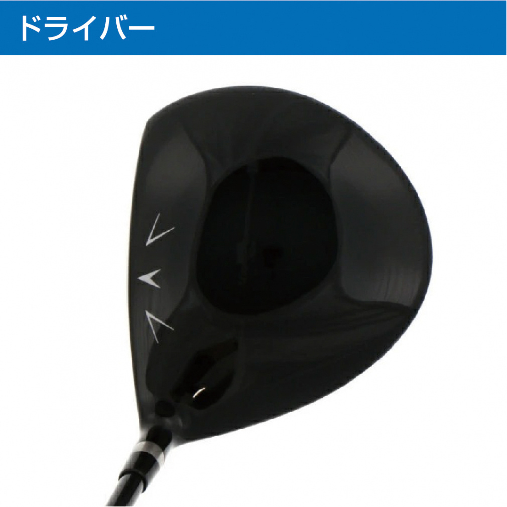 IGNIO Club Set 5 Academy Pro Hieda Recommended Model Club Set_With Caddie Bag_Large Titanium Head