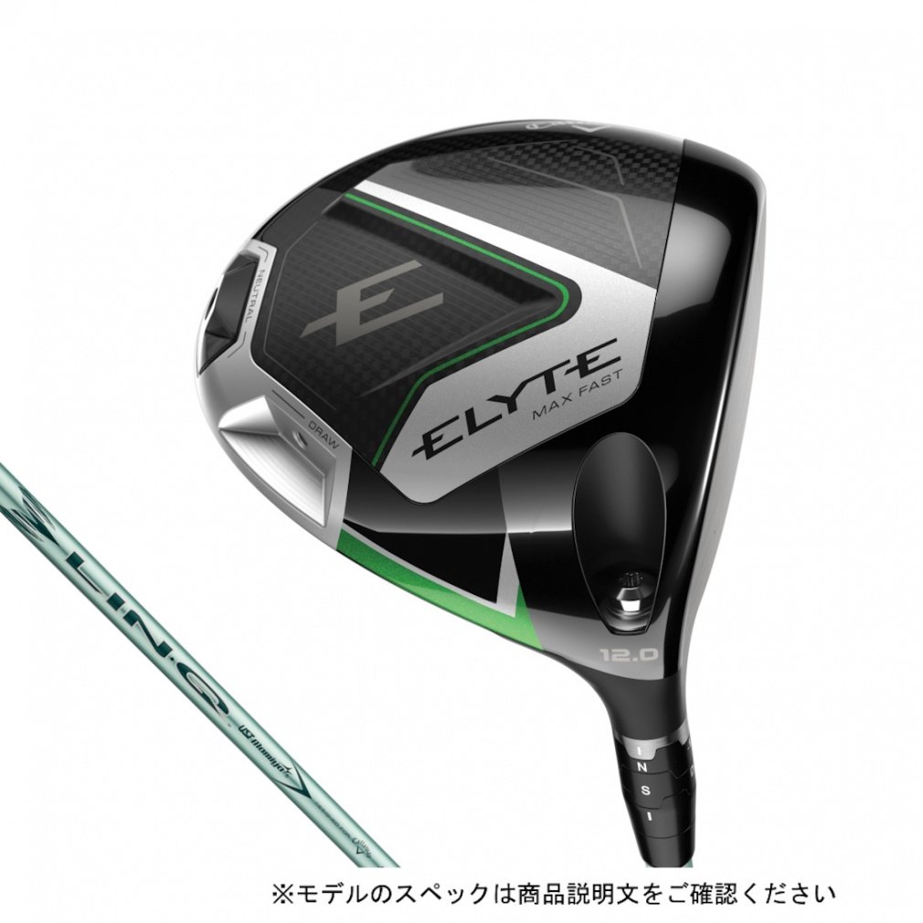 Callaway driver ELYTE MAX FAST LDY Ladies LIN-Q GREEN 40 for Callaway LDY