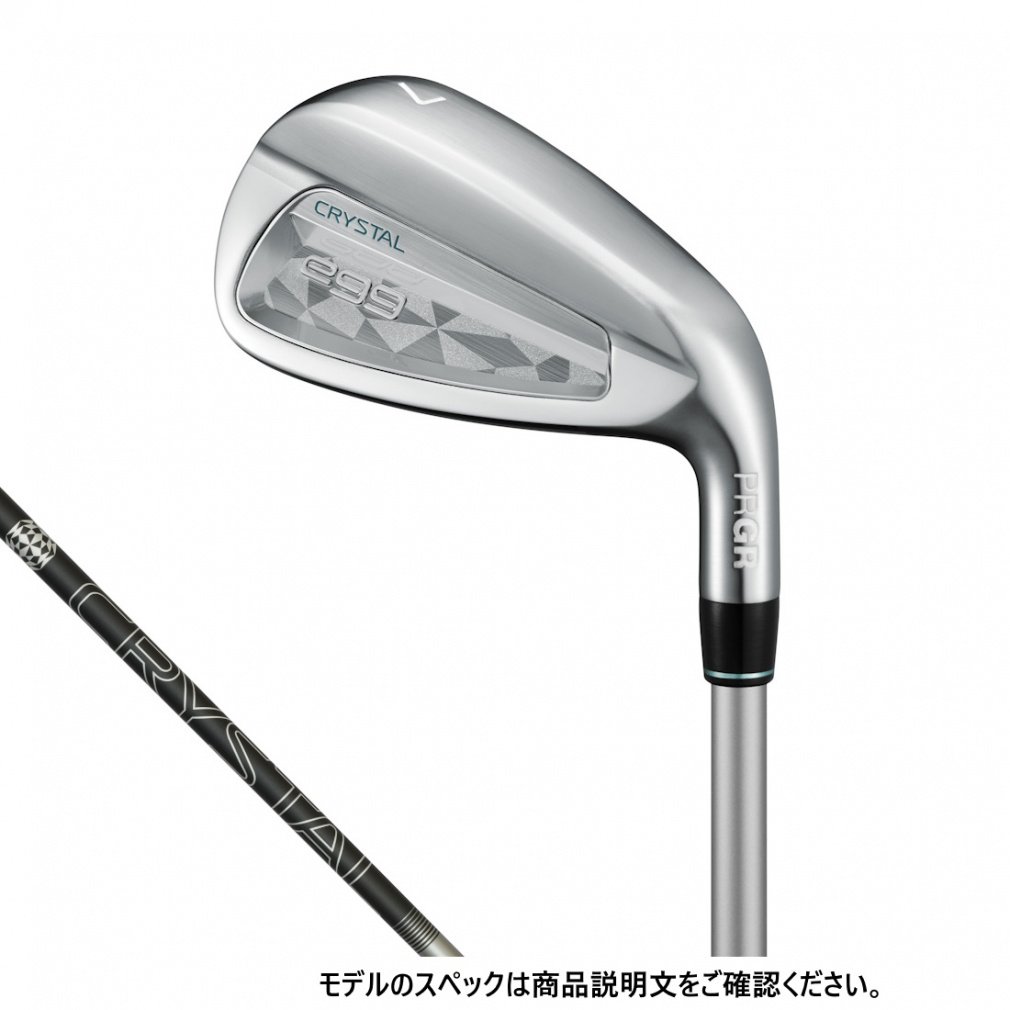 PRGR iron set 4-Piece Set Ladies CRYSTAL EGG IRON Iron Original Carbon