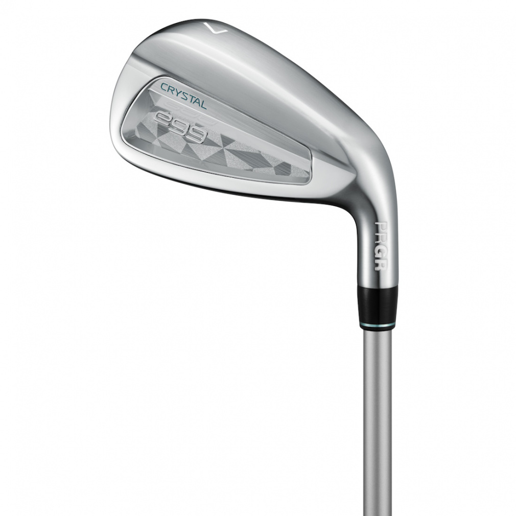 PRGR iron set 4-Piece Set Ladies CRYSTAL EGG IRON Iron Original Carbon