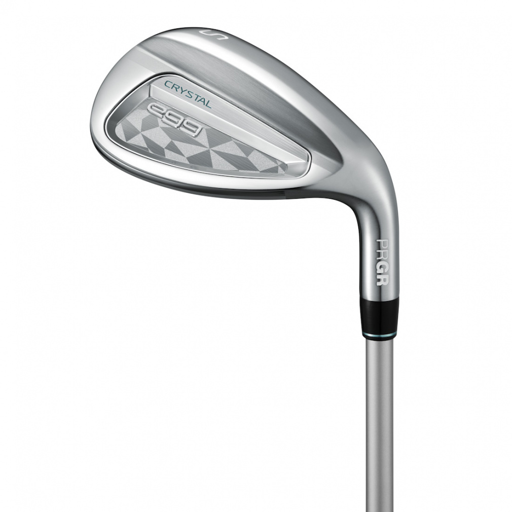 PRGR iron set 4-Piece Set Ladies CRYSTAL EGG IRON Iron Original Carbon