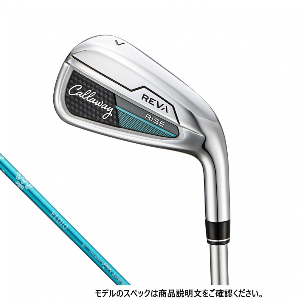 Callaway iron set 4-Piece Set Ladies REVA RISE Iron ELDIO 40 for Callaway LDY