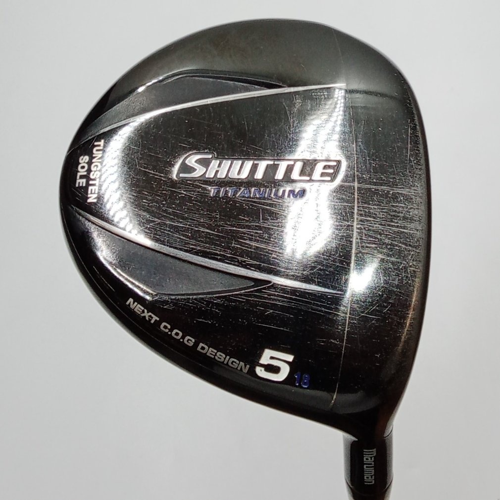 [Gậy golf cũ] Majesty Gậy gỗ (fairway wood) SHUTTLE (2015) Ti FW 5W 18° SR IMPACTFIT MV503