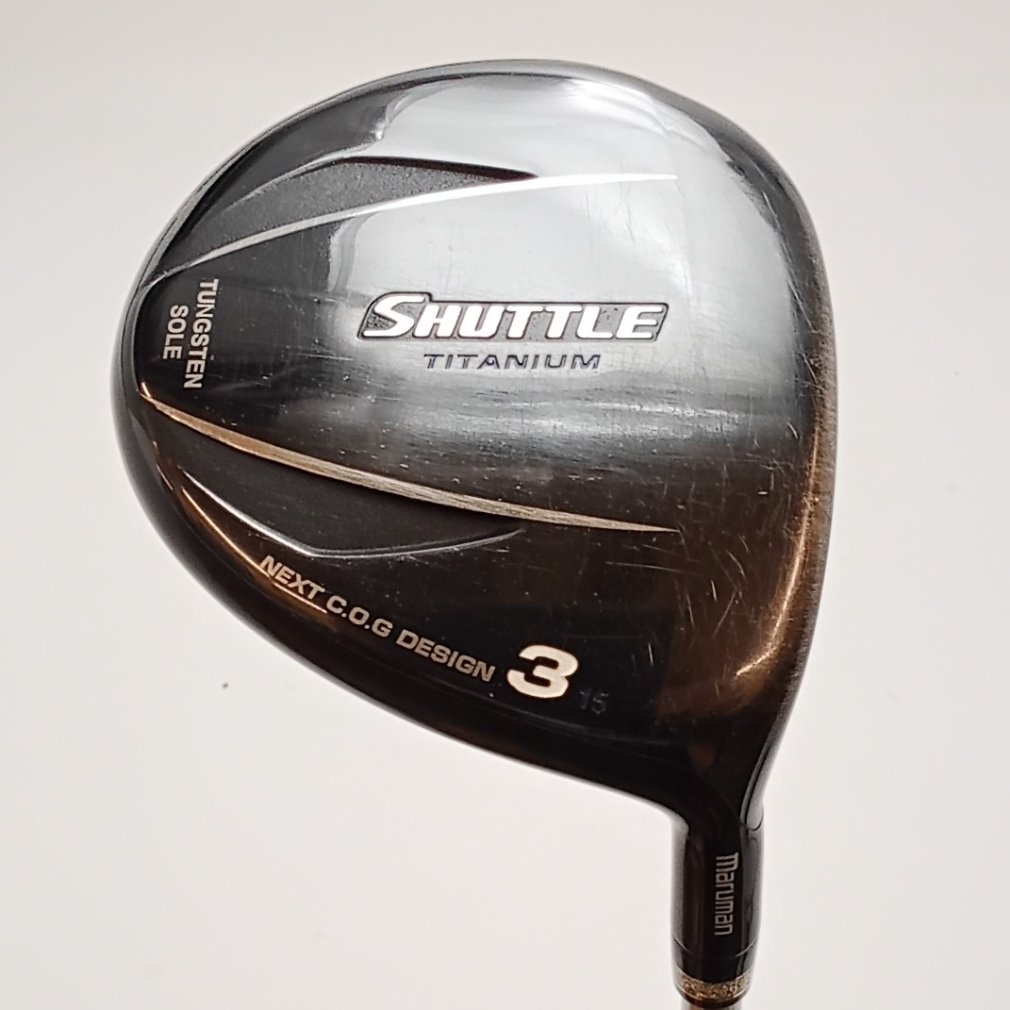 [Gậy golf cũ] Majesty Gậy gỗ (fairway wood) SHUTTLE (2015) Ti FW 3W 15° R IMPACTFIT MV503
