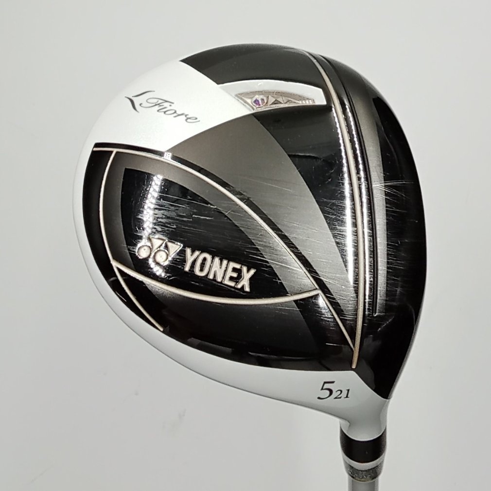 [Gậy golf cũ] Yonex Gậy gỗ (fairway wood) Fiore (2023) Ladies 5W 21° L FR07 Original Carbon