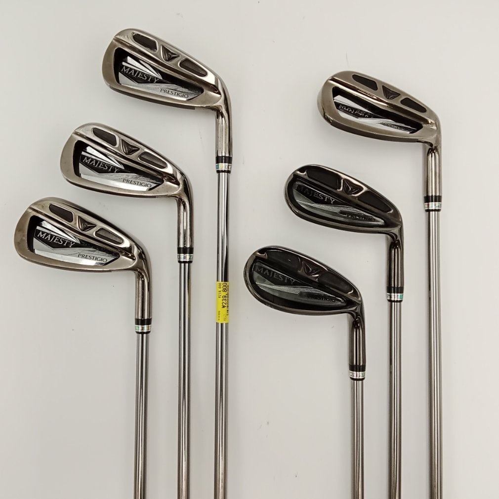 [Gậy golf cũ] Majesty Bộ gậy sắt (iron set) MAJESTY PRESTIGIO OBSIDIAN SR MAJESTY LV755