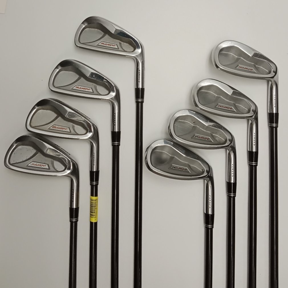 [Gậy golf cũ] Yonex Bộ gậy sắt (iron set) NANO V nextage Forged R-1 NANO HIGH SPEED 500