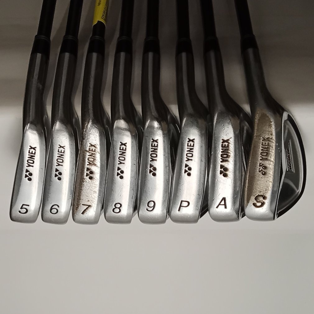 [Gậy golf cũ] Yonex Bộ gậy sắt (iron set) NANO V nextage Forged R-1 NANO HIGH SPEED 500