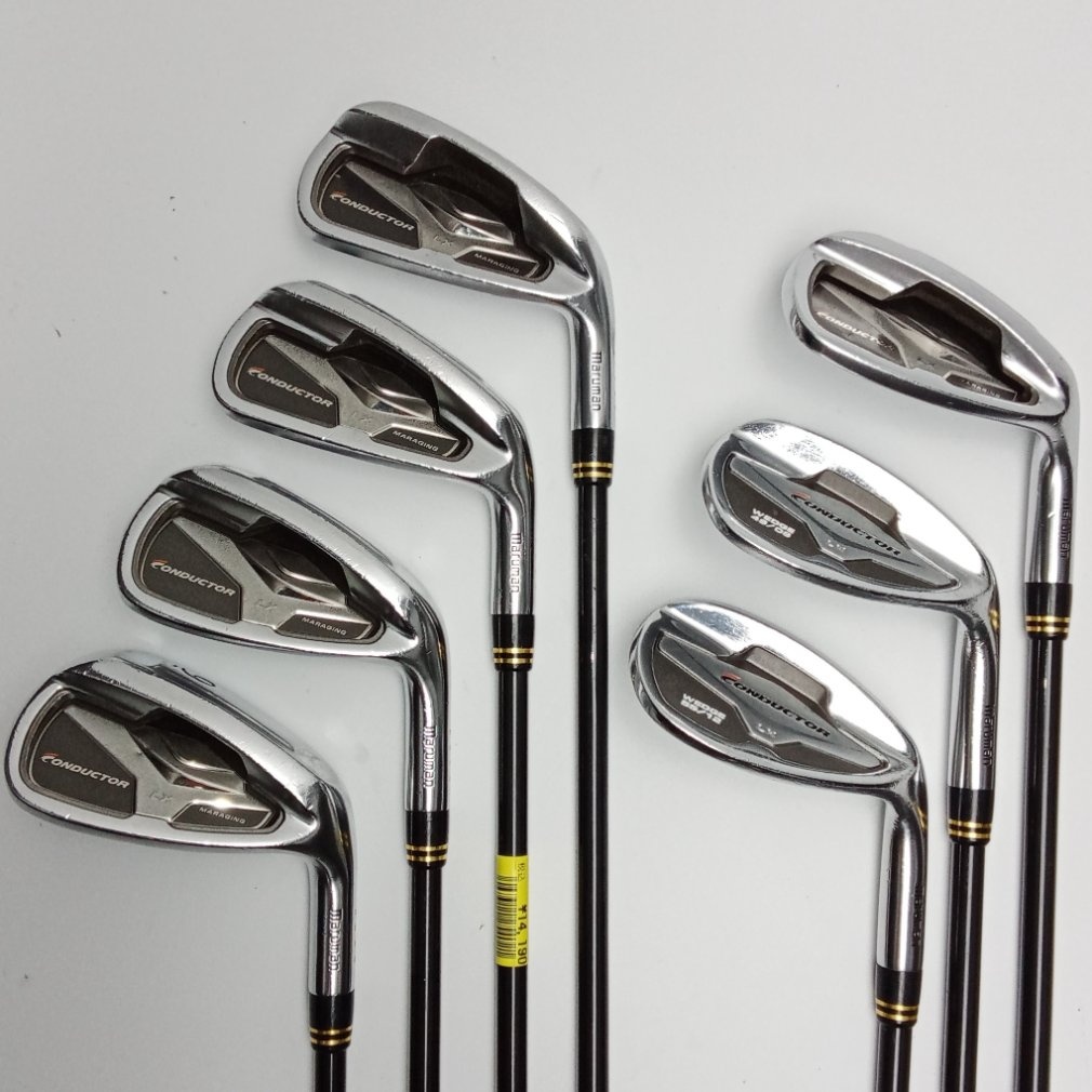 [Gậy golf cũ] Majesty Bộ gậy sắt (iron set) CONDUCTOR LX MARAGING R POWERTRANS X 115i