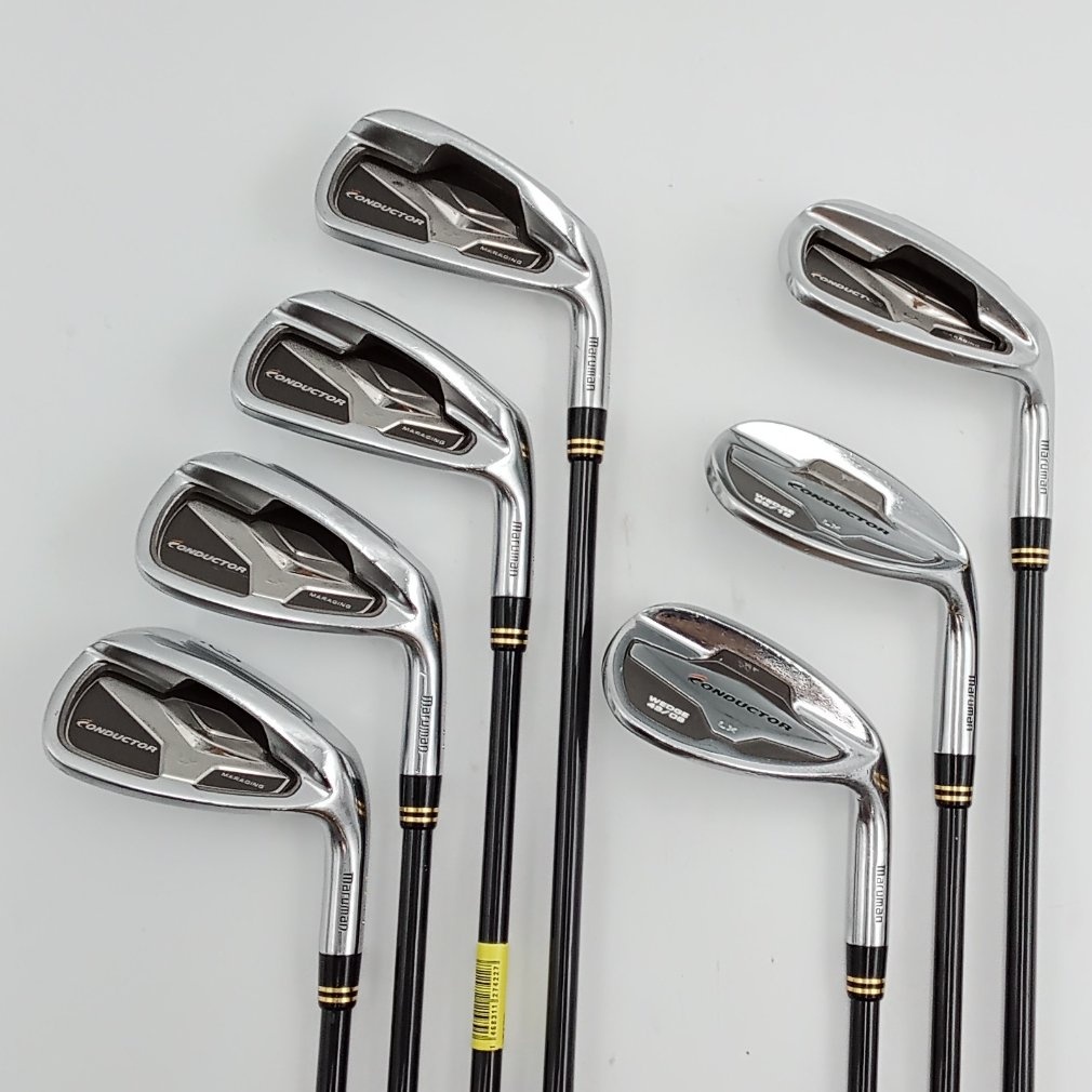 [Gậy golf cũ] Majesty Bộ gậy sắt (iron set) CONDUCTOR LX MARAGING R POWERTRANS X 115i