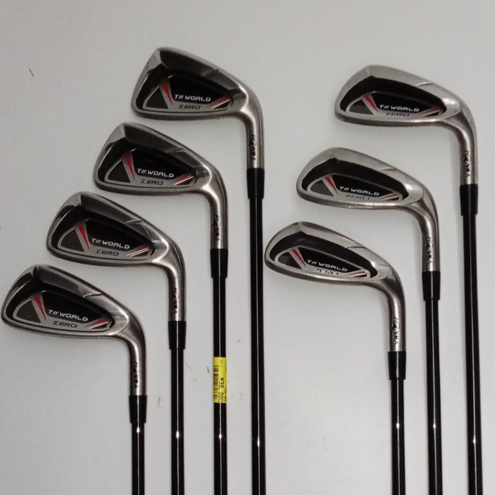 [Gậy golf cũ] Honma Bộ gậy sắt (iron set) TOURWORLD ZERO [Custom]