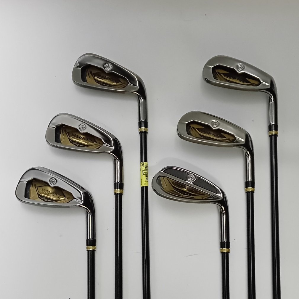 [Gậy golf cũ] Majesty Bộ gậy sắt (iron set) MAJESTY Royale (2019) R MAJESTY LV530