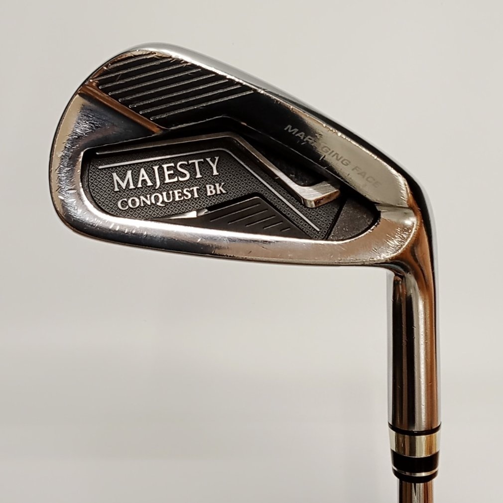 [Gậy golf cũ] Majesty Gậy sắt lẻ (iron club) MAJESTY CONQUEST BK MARAGING 6I S N.S.PRO 950GH neo