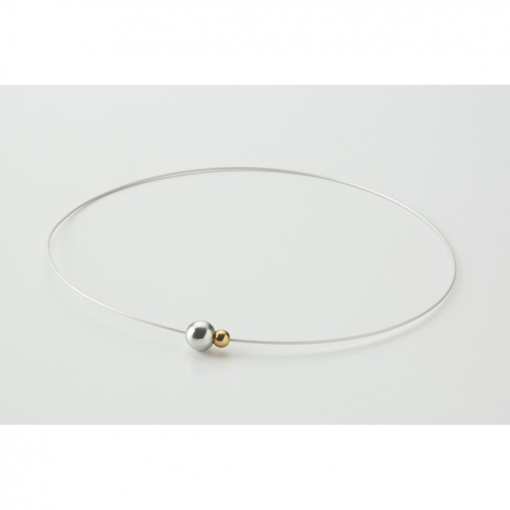 phiten RAKUWA Magnetic Necklace EXTREME Mirror Ball Twin