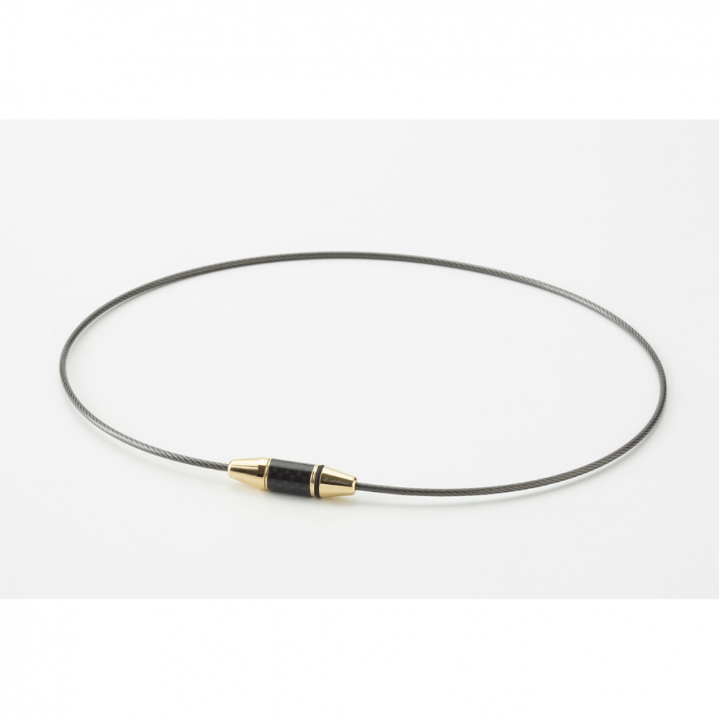 phiten RAKUWA Magnetic Necklace EXTREME Carbon