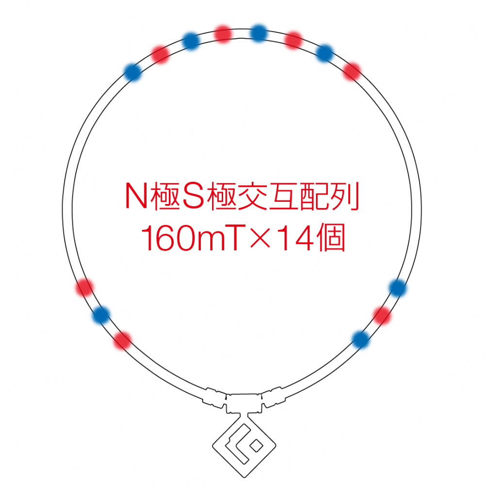 Colan Totte SPORTS PRO Magtitan Necklace SG160
