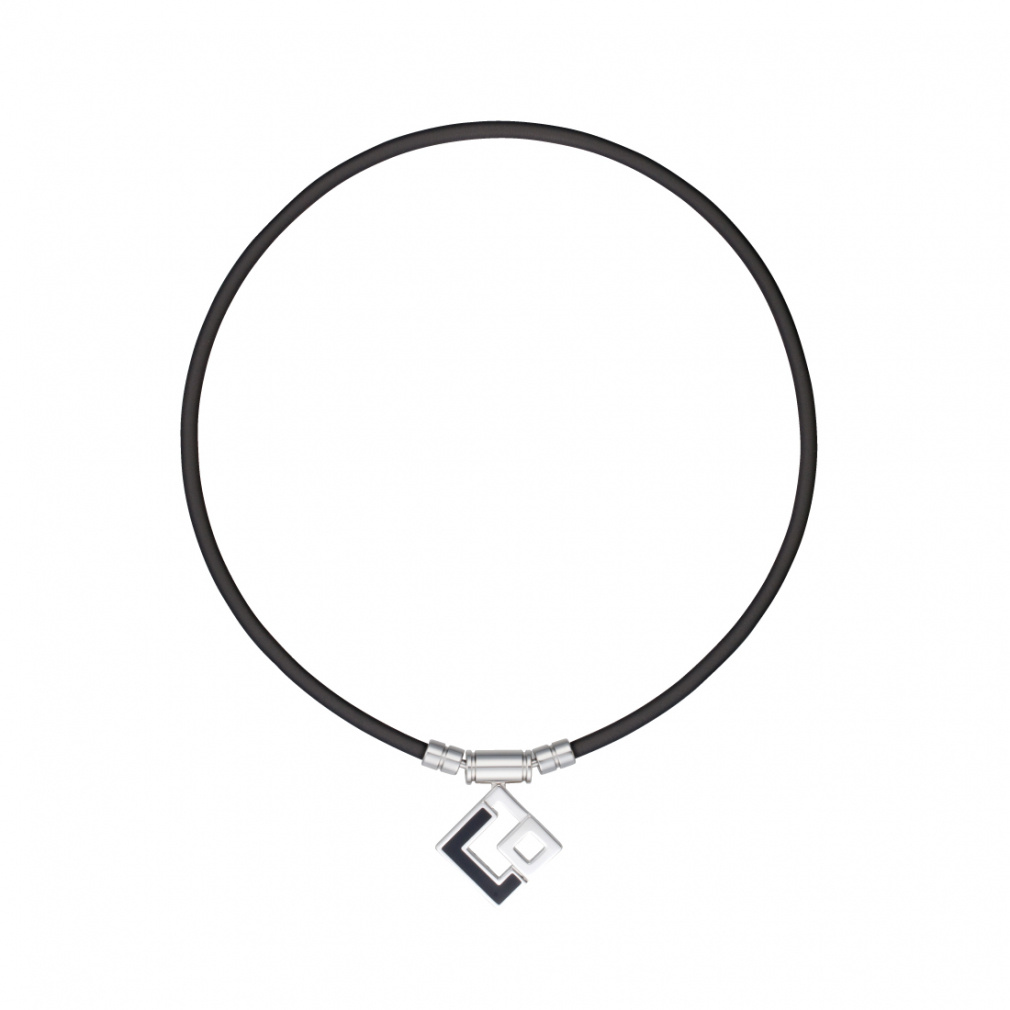 Colan Totte TAO Necklace AURA Silver x Black