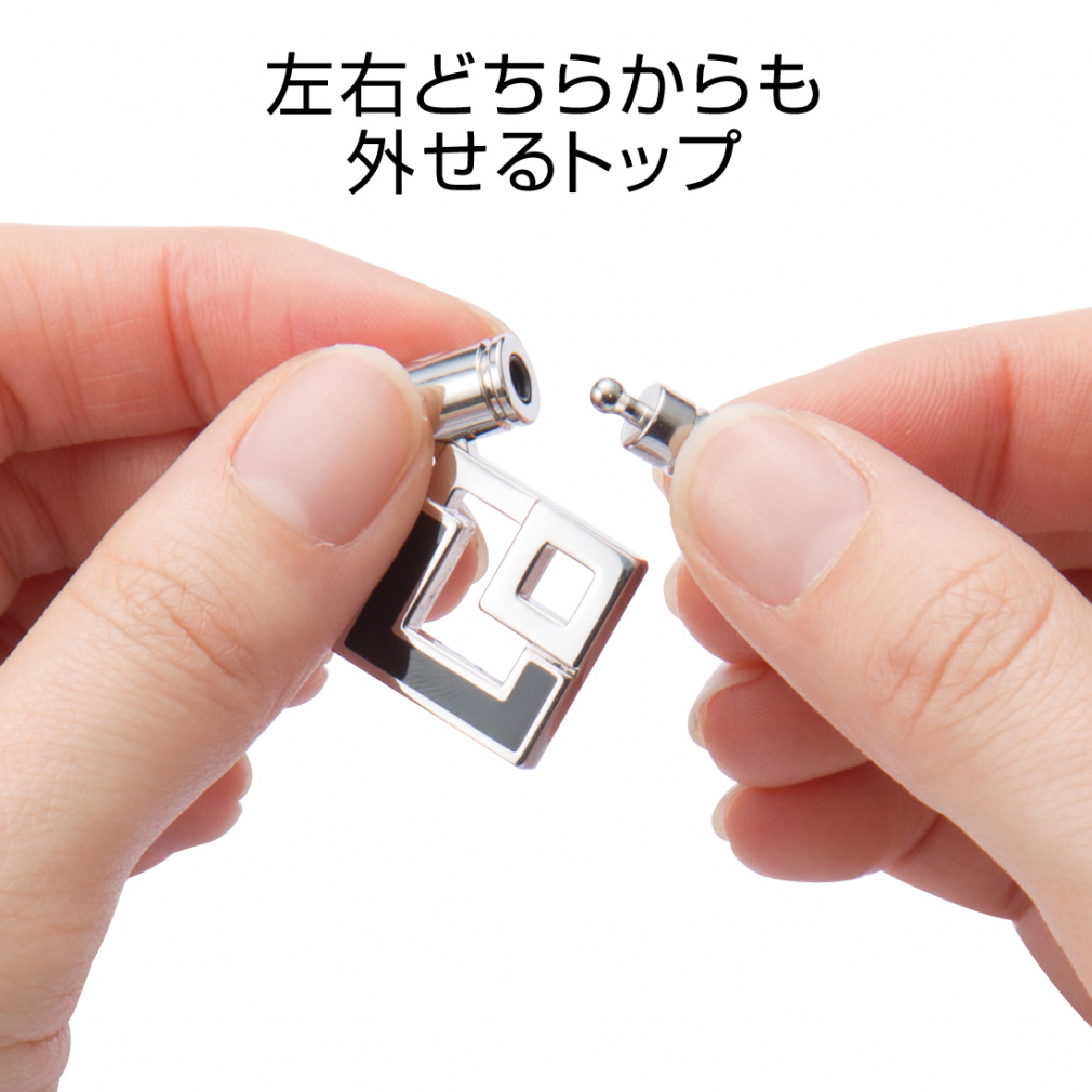 Colan Totte TAO Necklace AURA Silver x Black