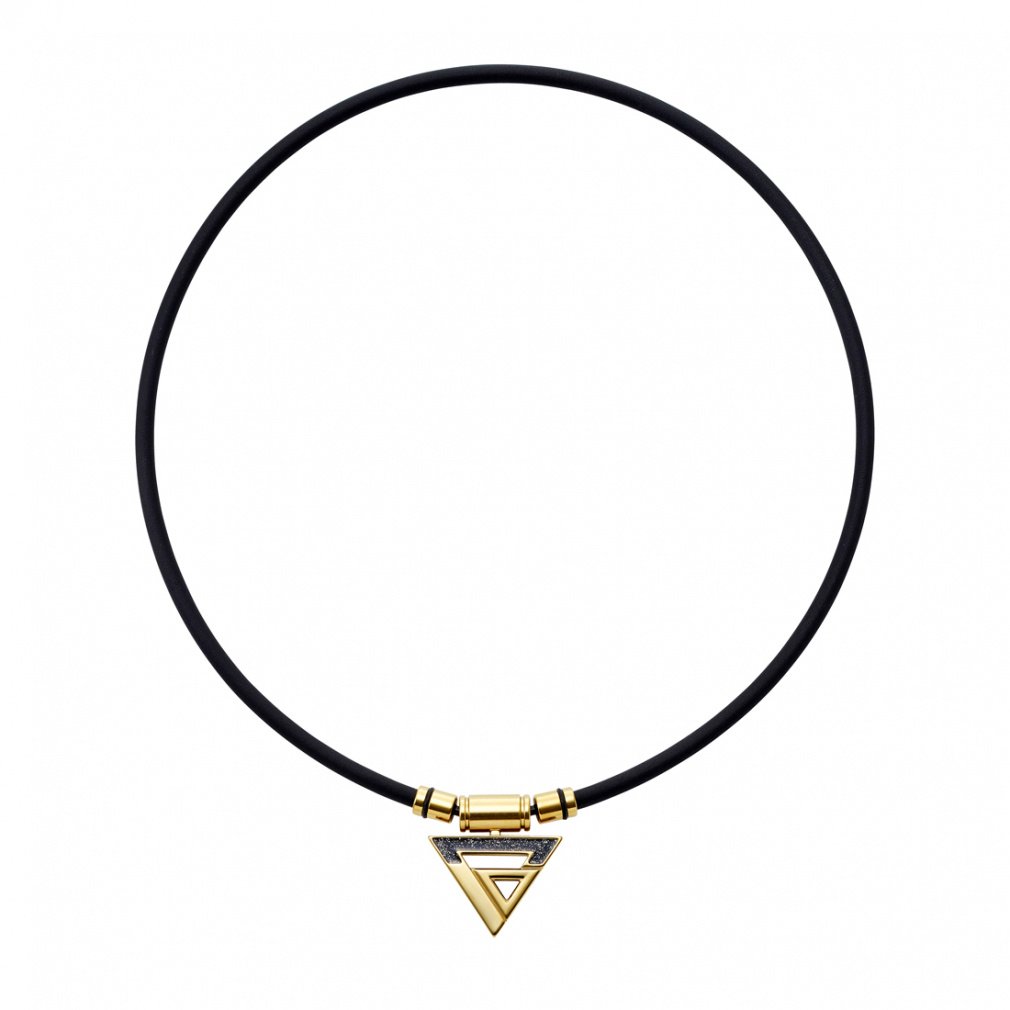 Colan Totte TAO Necklace A-original Classic Gold x Black Lame