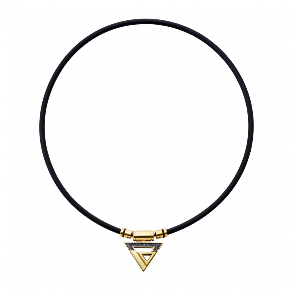 Colan Totte TAO Necklace A-original Classic Gold x Black Lame