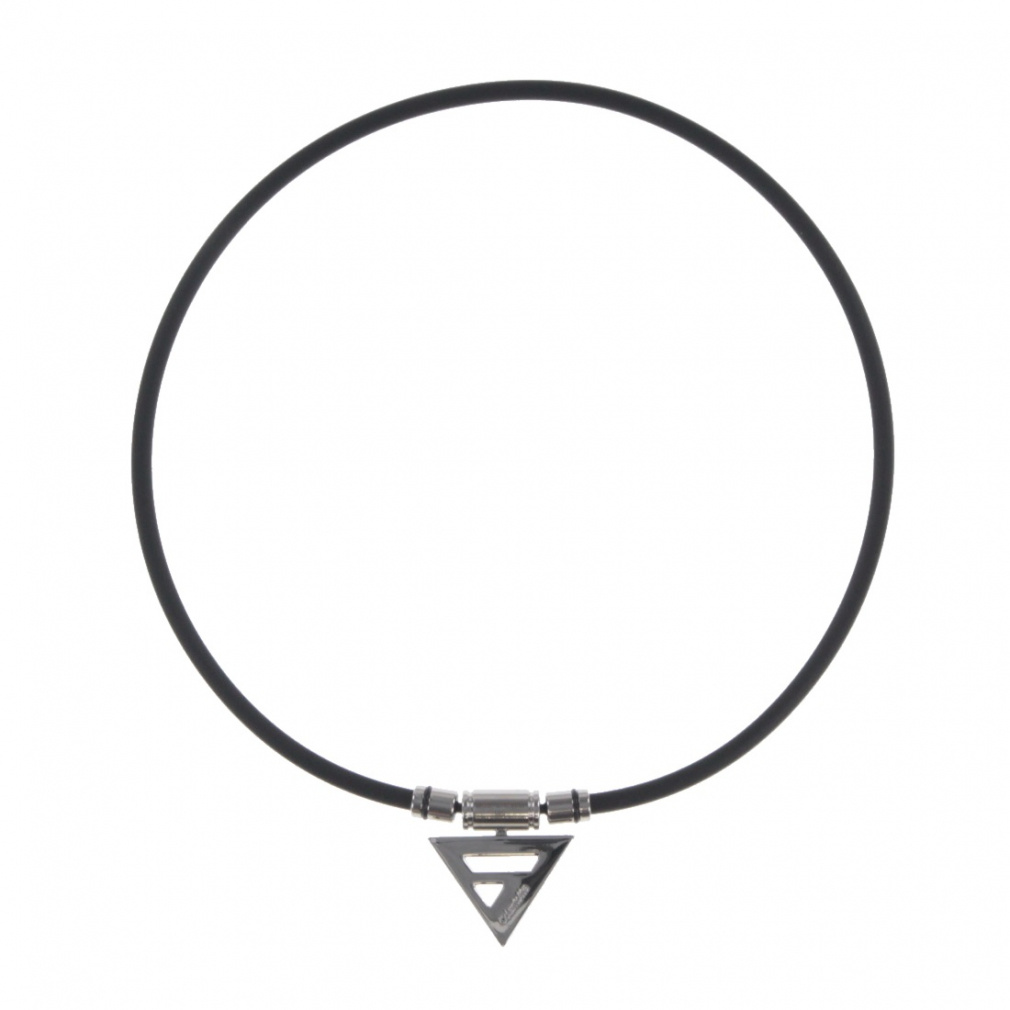 Colan Totte TAO Necklace A-original Silver x Black Lame