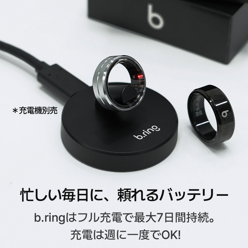 B.ring Smart Ring Stainless Steel