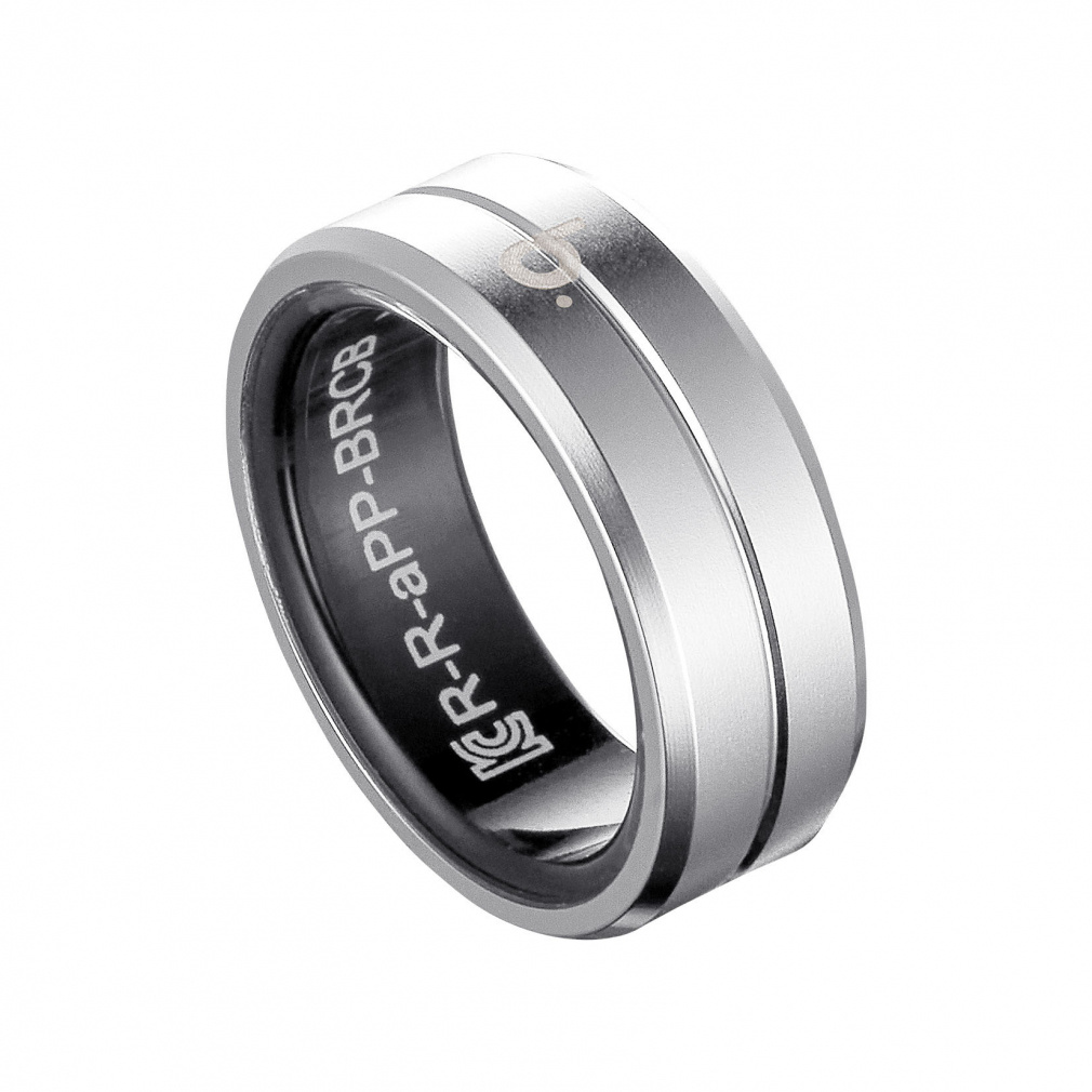 B.ring Smart Ring Stainless Steel