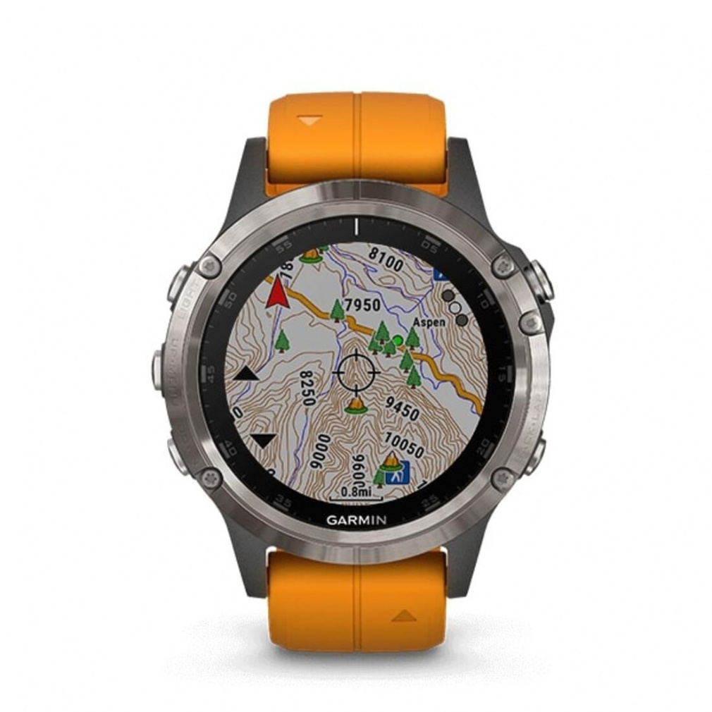GARMIN Watches fenix 5 Plus Sapphire Ti Gray