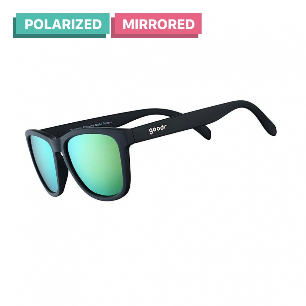 goodr Sunglasses VINCENTS ABSINTHE NIGHT TERRORS