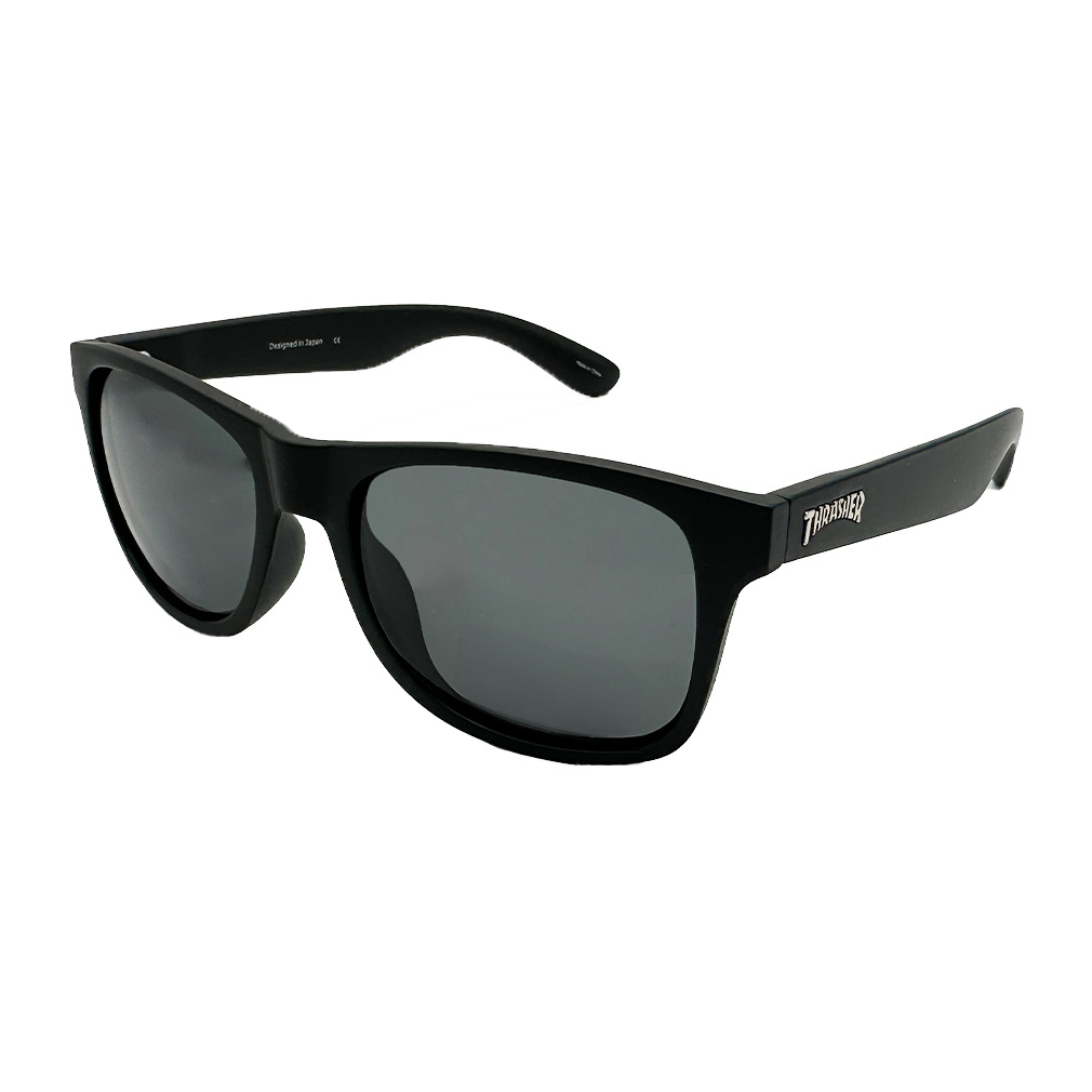 THRASHER Sunglasses Smoke Polarized Sunglasses