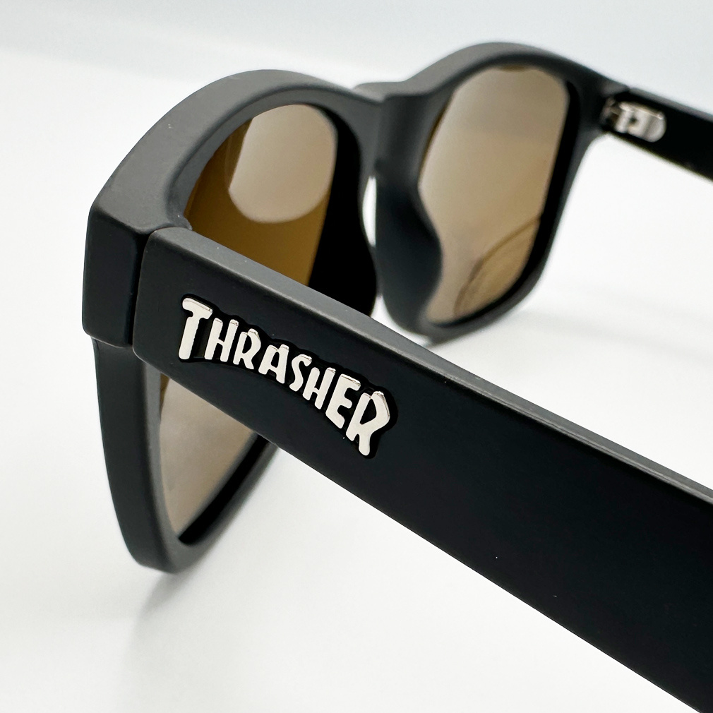 THRASHER Sunglasses Smoke Polarized Sunglasses