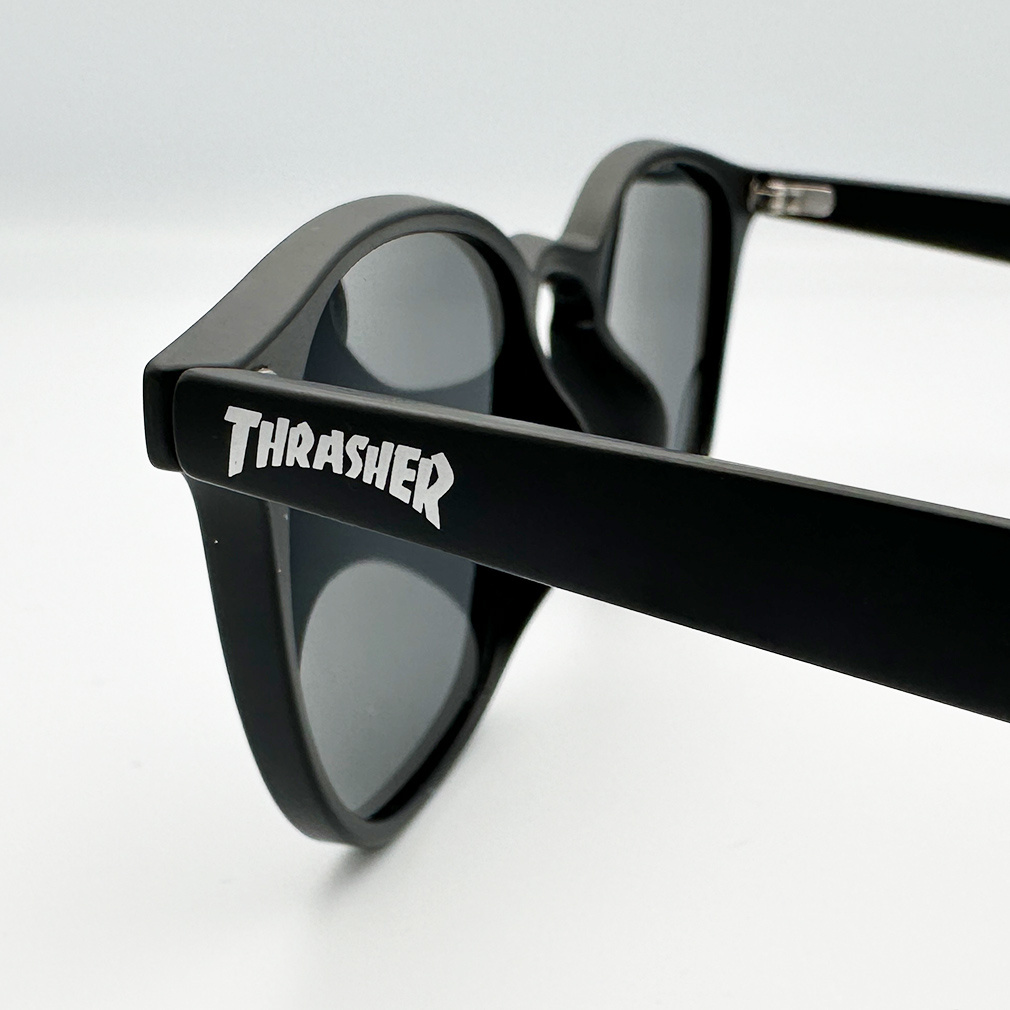THRASHER Sunglasses Smoke Polarized Sunglasses