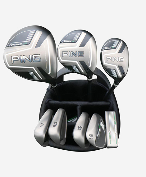 PING Set ProdiG 8 gậy + túi caddy cho kids 135cm (khoảng 9~11 tuổi)