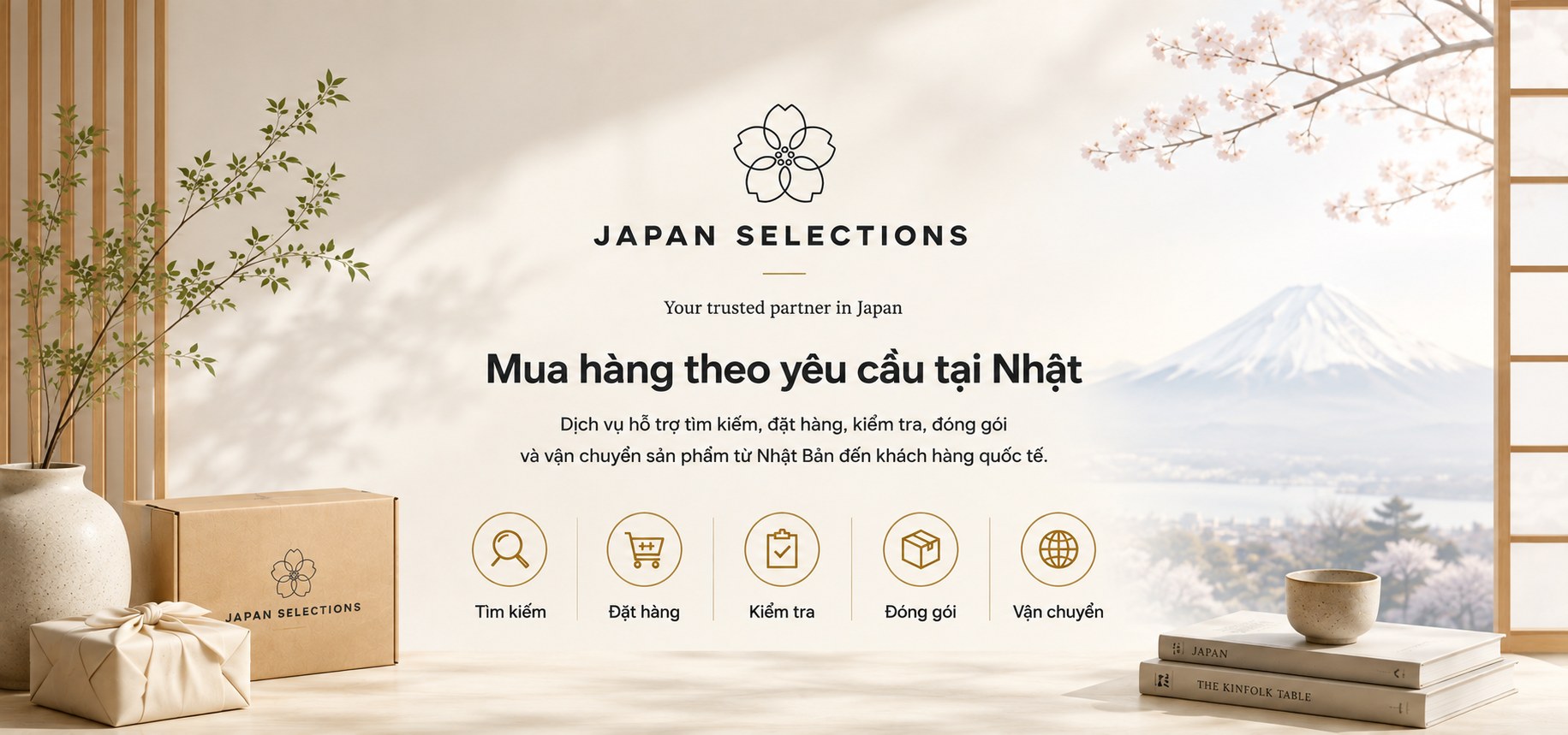 Mua hàng theo yêu cầu tại Nhật Bản - Japan Selections