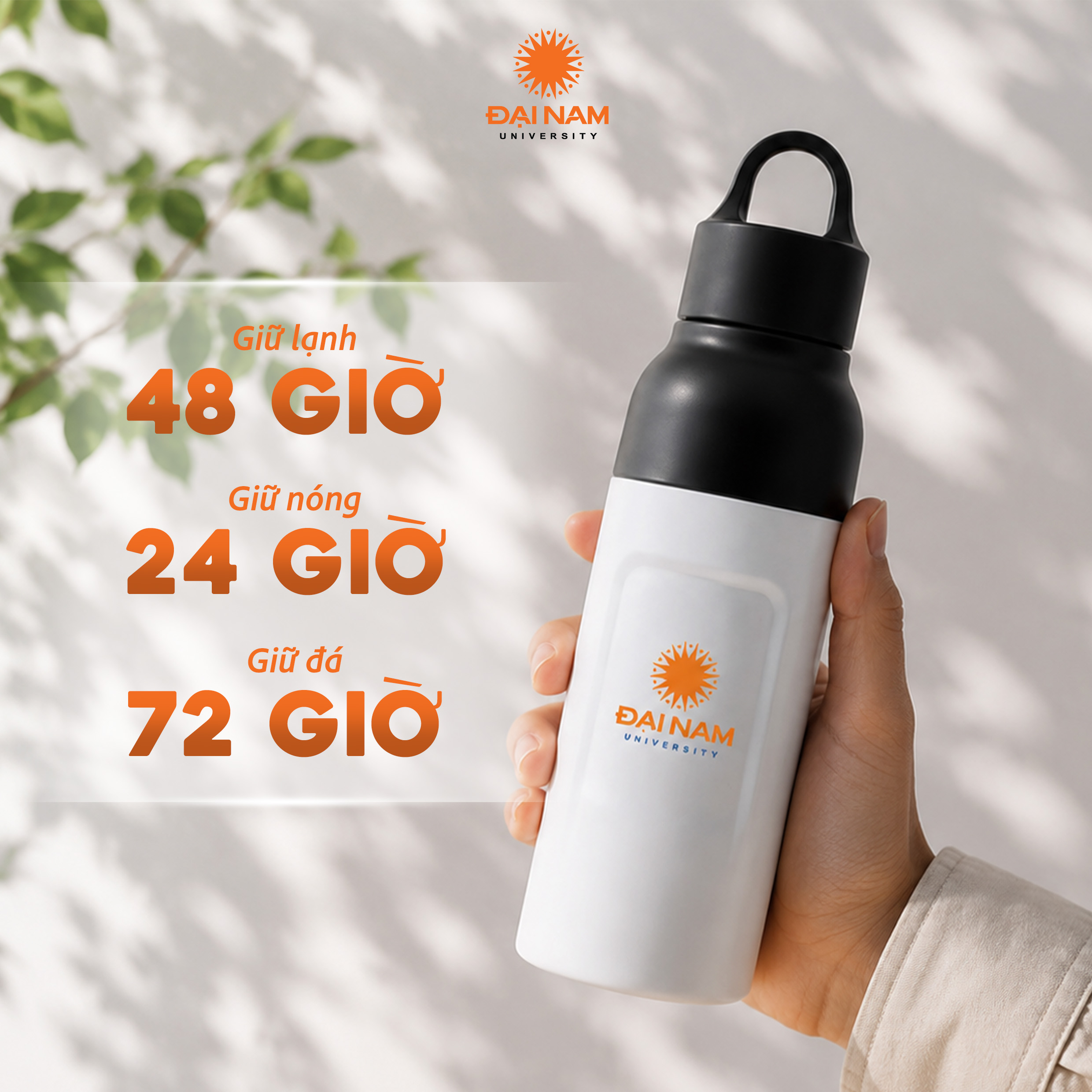 BÌNH GIỮ NHIỆT PØSH FLO