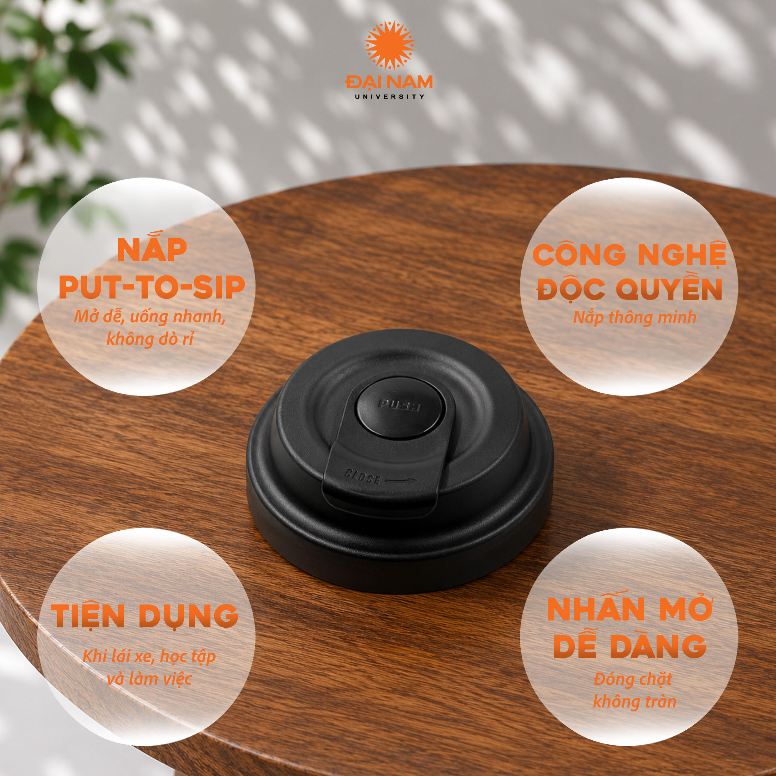 CỐC GIỮ NHIỆT PØSH CAFÉ