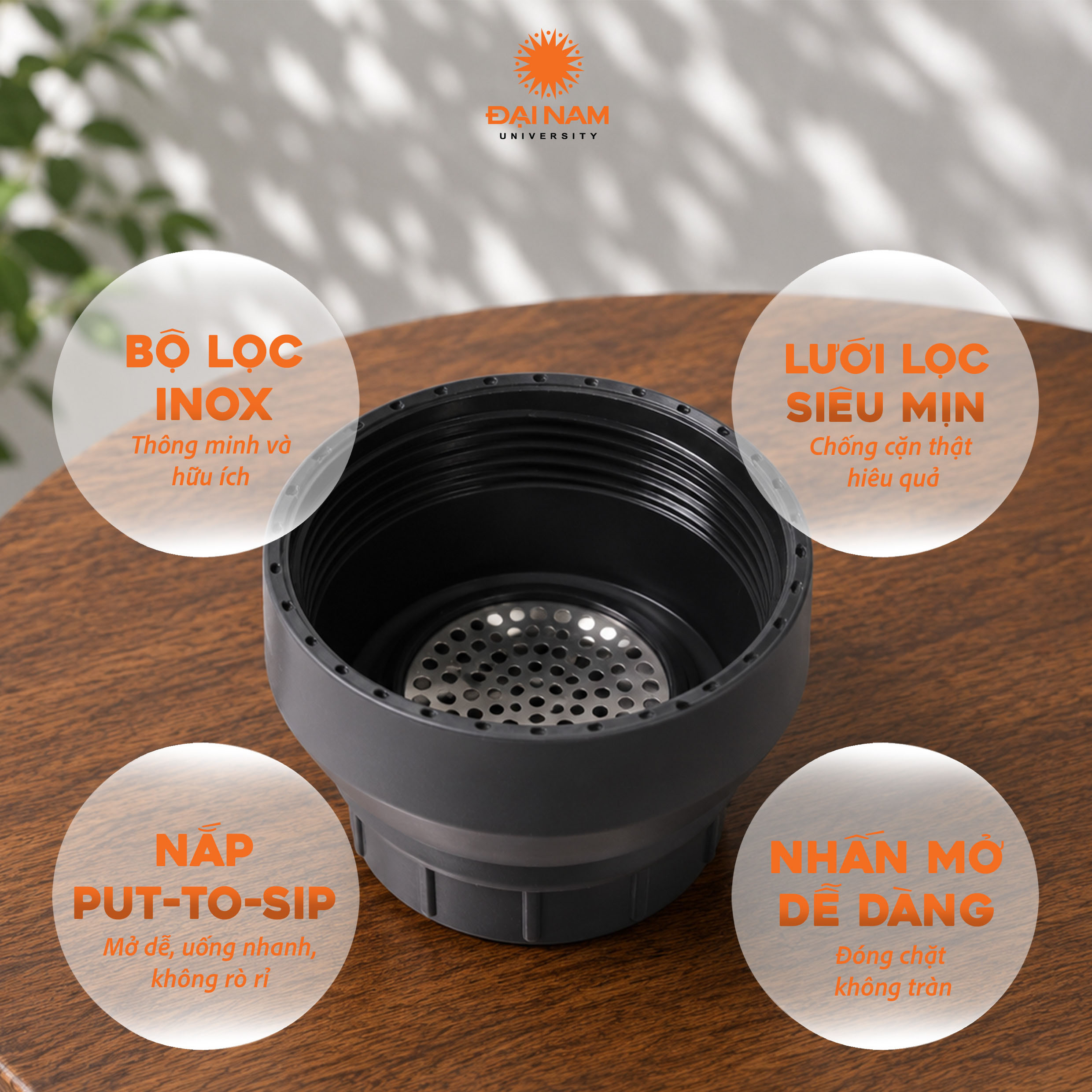 BÌNH GIỮ NHIỆT PØSH FLO